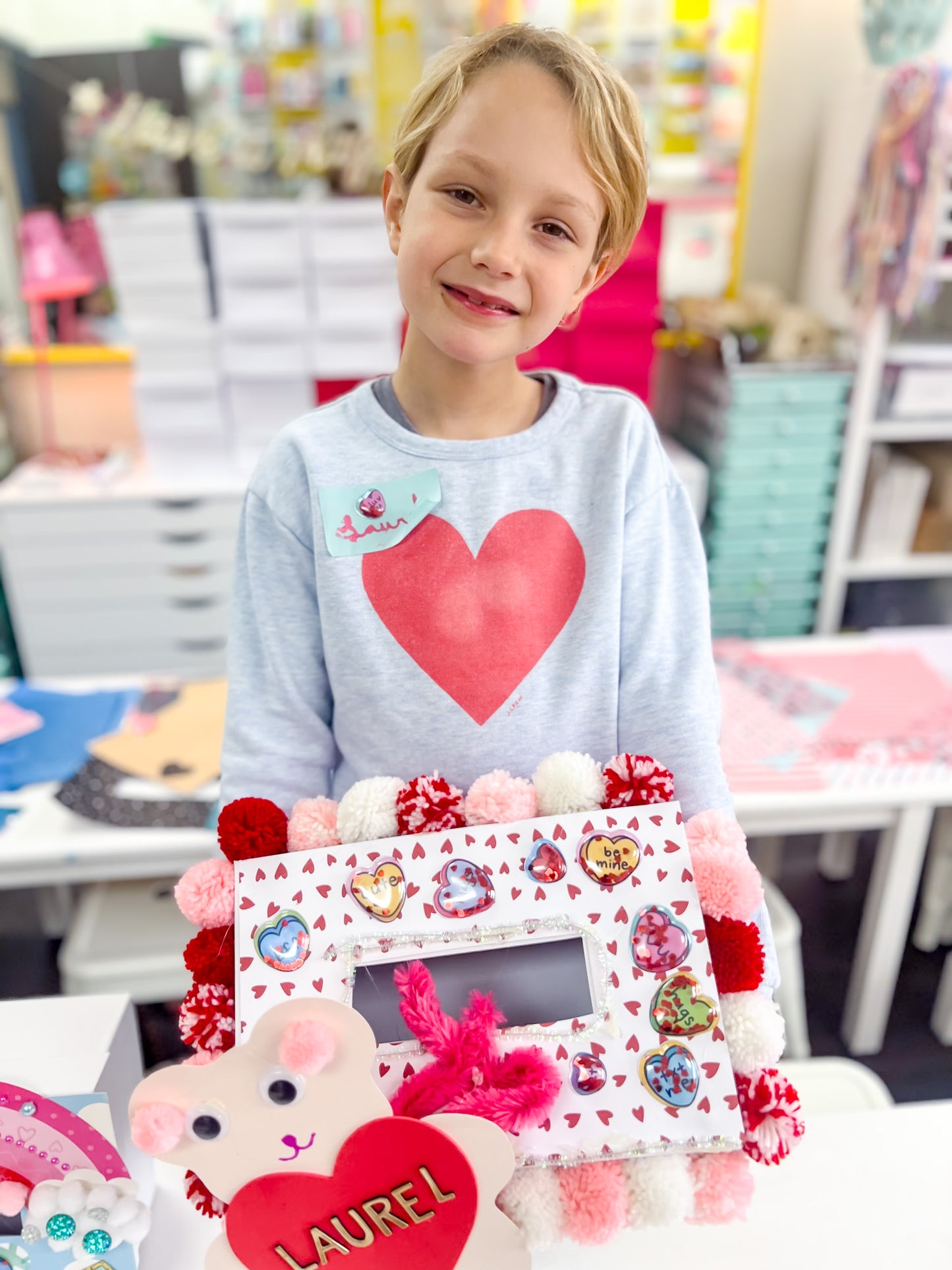 (da Vinci) Mailboxes & More: Valentine’s Day Exchange Boxes